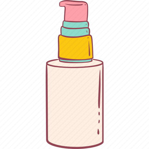 Liquid, foundation, cosmetic, beauty, beauty kit, woman icon - Download on Iconfinder