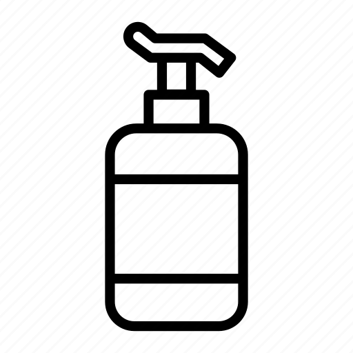 Bath, bottle, gel, hand, lotion, shampoo, wash icon - Download on Iconfinder