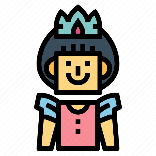 Beauty, pageant, kid, crown, contestant, people icon - Download on Iconfinder