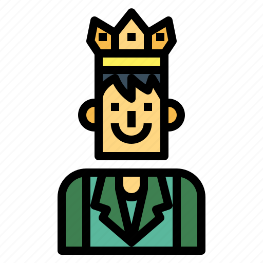 Beauty, pageant, man, crown, people, sash icon - Download on Iconfinder