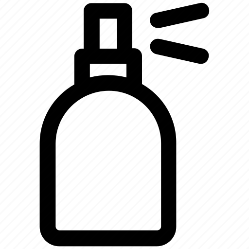 Bottle, hair spray, salon spray, spray bottle, sprayer icon icon - Download on Iconfinder