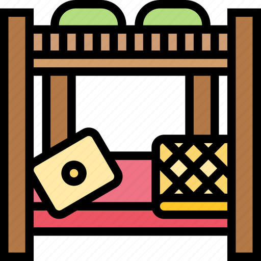 Bunkbed, bed, sleep, bedroom, apartment icon - Download on Iconfinder
