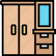 cupboard, drawers, wardrobe, closet, furniture 