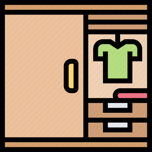 Wardrobe, clothes, dressing, bedroom, furniture icon - Download on Iconfinder