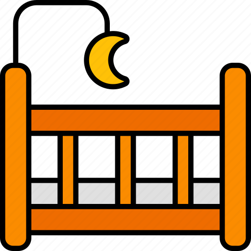 Crib, infant, kid, bed, bedtime, sleep, bedroom icon - Download on Iconfinder