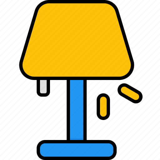 Floor, lamp, lantern, furniture, home, electric, light icon - Download on Iconfinder