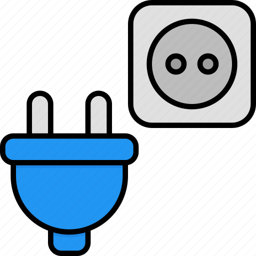 Outlet, socket, plug, electrical, equipment, electronic, technology icon - Download on Iconfinder