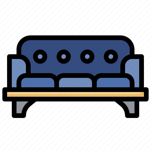 Sofa, furniture, decor, bedroom, household icon - Download on Iconfinder