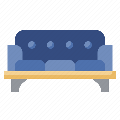 Sofa, furniture, decor, bedroom, household icon - Download on Iconfinder