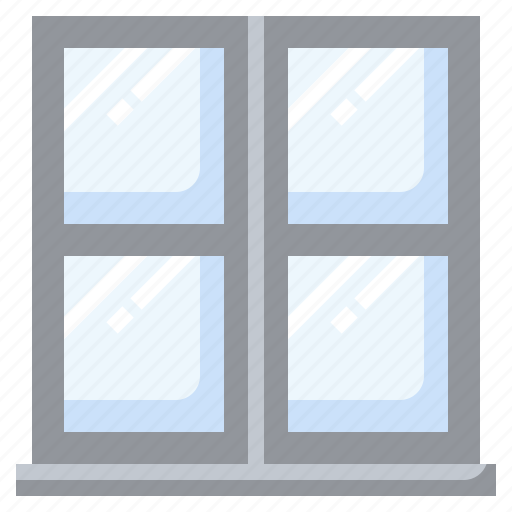 Window, furniture, household, bedroom icon - Download on Iconfinder