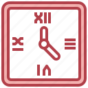 wall, clock, time, date, hour, bedroom