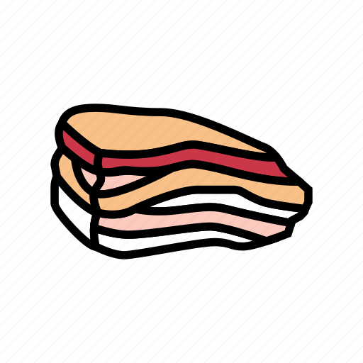 Bacon, beef, meat, nutrition, production, shank icon - Download on Iconfinder