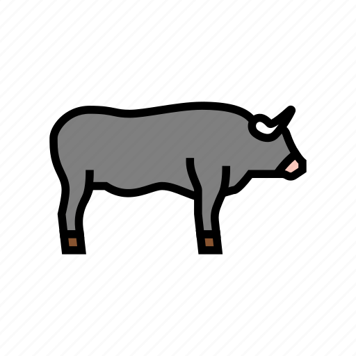 Bull, farm, animal, beef, meat, nutrition icon - Download on Iconfinder