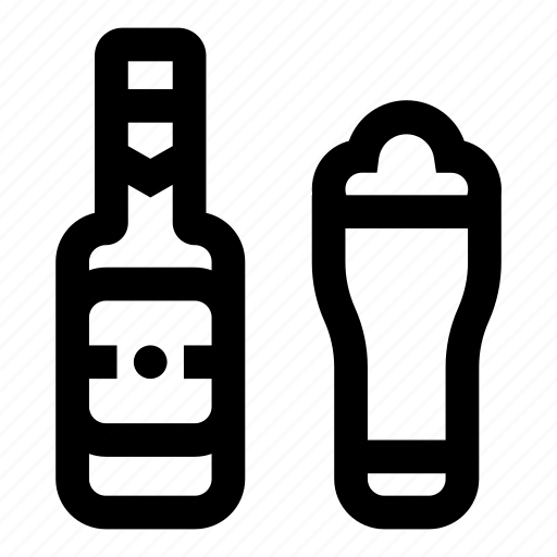 Bar, beer, beer bottle, beer mug, glass beer, oktoberfest icon - Download on Iconfinder