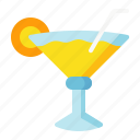 cocktail, martini, glass, drink, alcohol