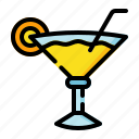 cocktail, martini, glass, drink, alcohol