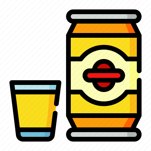Drink, water, glass, alcohol, beer, can icon - Download on Iconfinder