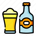 mug, drink, beer, alcohol, glass, bottle