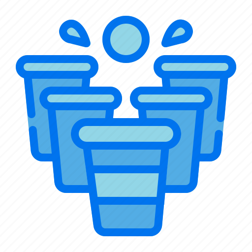 Cup, pong, beer, party, ball, game icon - Download on Iconfinder