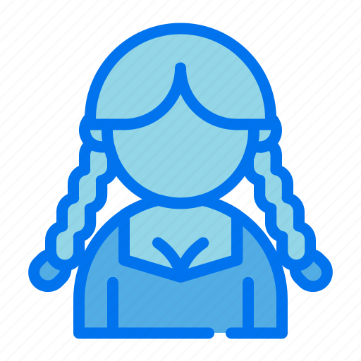 Girl, german, oktoberfest, avatar, profile, user icon - Download on Iconfinder