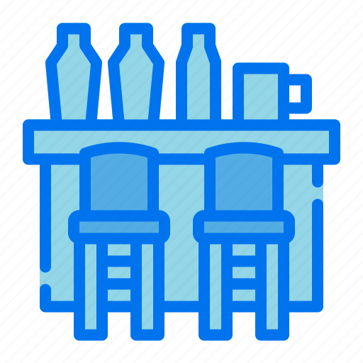 Glass, pub, alcohol, beer, bar, bottle icon - Download on Iconfinder
