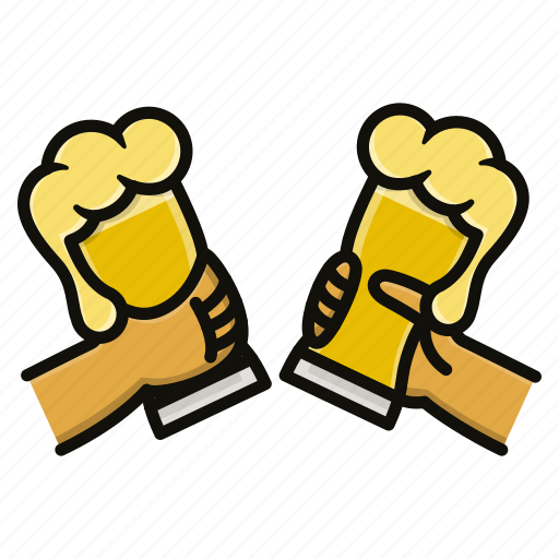 Alcohol, beer, cup, drink, toast icon - Download on Iconfinder