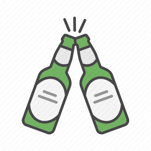 Alcohol, ale, beer, bottle, cheers, drink, toast icon - Download on Iconfinder