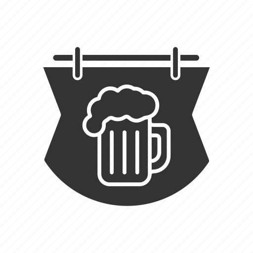 Alehouse, bar, beer, beer mug, pothouse, pub, signboard icon - Download on Iconfinder
