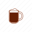 beer, froth, glass, mug, pint, stout, strong beer