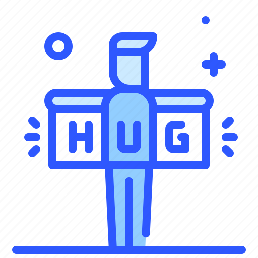Hug, man, relatives, family icon - Download on Iconfinder