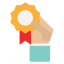 badge, 1 
