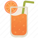 drink, fruity, juice, orange, refreshment 