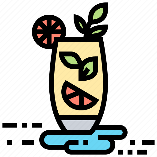 Cocktail, drink, lime, mint, mojito icon - Download on Iconfinder