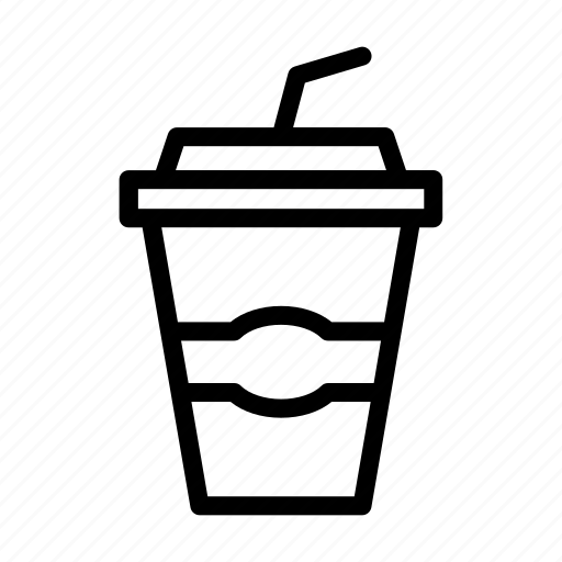Beverage, drink, juice, papercup, straw icon - Download on Iconfinder