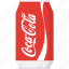 can, coca cola, coke, packaging, soda, softdrink, beverage 
