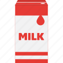 box, milk, packaging, uht, beverage, drink, healthy