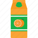 box, carton, juice, orange, packaging, beverage, drink 