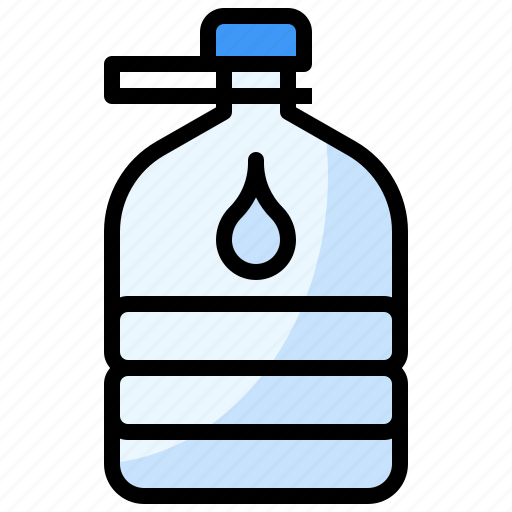 Beverage, bottle, bottled, drink, food, restaurant, water icon - Download on Iconfinder