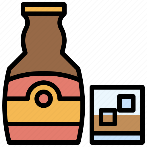 Beverage, bottle, drink, food, healthy, restaurant, wiskey icon - Download on Iconfinder