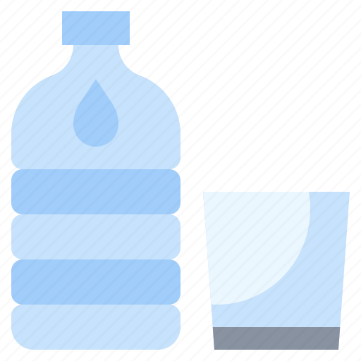 Beverage, bottle, drink, healthy, mineral, restaurant, water icon - Download on Iconfinder