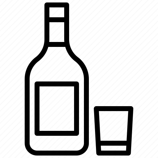 Beverage, bottle, drink, food, healthy, restaurant, vodka icon - Download on Iconfinder