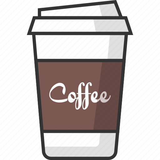 Beverage, coffee, cup, drink, packaging, glass, food icon - Download on Iconfinder