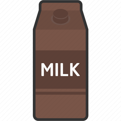 Box, milk, packaging, beverage, chocolate, drink, food icon - Download on Iconfinder