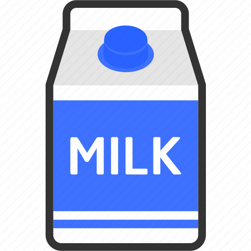 Box, milk, packaging, beverage, drink, food, carton icon - Download on Iconfinder