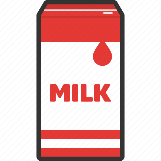 Box, milk, packaging, uht, beverage, drink, food icon - Download on Iconfinder
