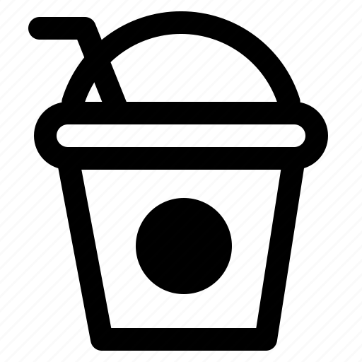 Coffee, drink, smoothie, straw icon - Download on Iconfinder