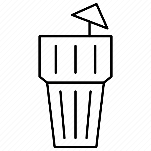 Beverage, cocktail, drink, fruit, glass, juice, straw icon - Download on Iconfinder