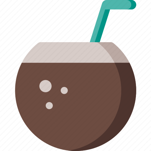 Coconut, drink, beverage, food, fruit, healthy, juice icon - Download on Iconfinder