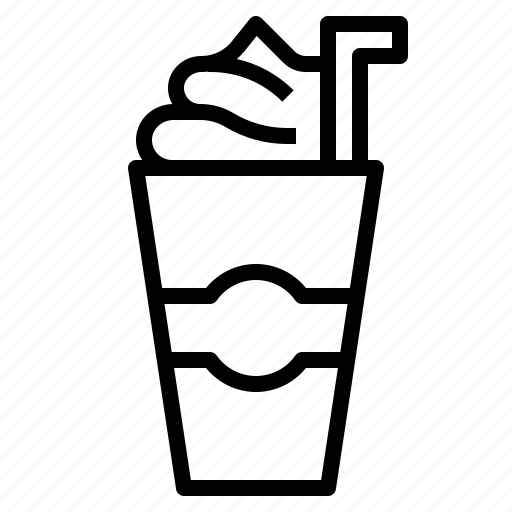Beverage, coco, coffee, cream, ice, whipped icon - Download on Iconfinder