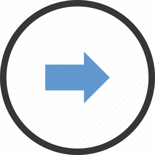 Forward, circle, arrow, next icon - Download on Iconfinder
